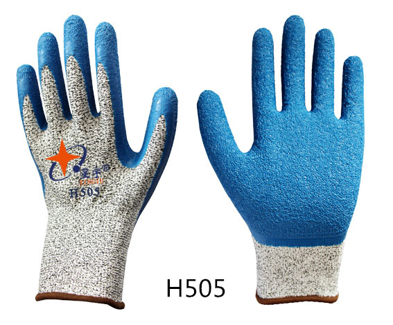 H505 HPPE防切割乳胶手套
